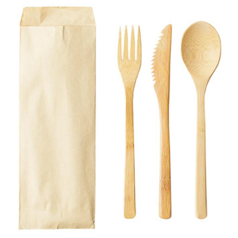 Bamboo utensil sets (resuable)